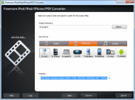 Freemore iPod/iPad/iPhone/PSP Converter screenshot